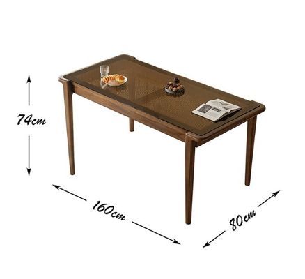 リビングルーム家具 仕上げ ニトロラック 固木食卓 ラタン レジャーデザイン