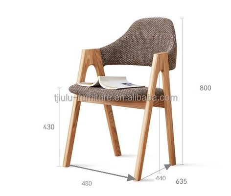 モダンデザイン 木製枠 ノルディック家具 キッチン テープ付き ダイニングルーム 椅子 ホテル レストラン用 布