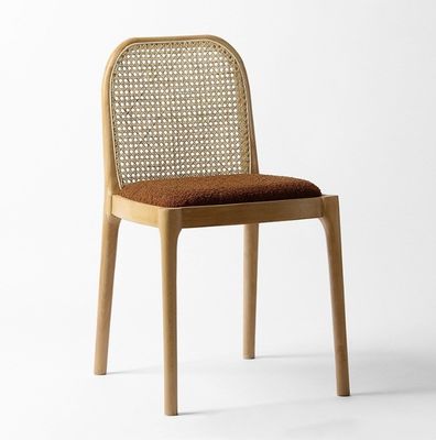 羊毛/ベルベットラタン食卓 W47*D50*H78CM リビング室の家具のための豪華な現代木材