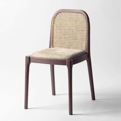 羊毛/ベルベットラタン食卓 W47*D50*H78CM リビング室の家具のための豪華な現代木材