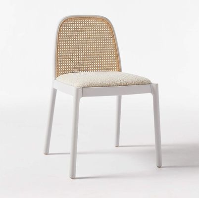 羊毛/ベルベットラタン食卓 W47*D50*H78CM リビング室の家具のための豪華な現代木材