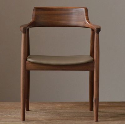 家具 一般 固木 レストラン ダイニング 椅子 豪華 現代のデザインとPU革素材