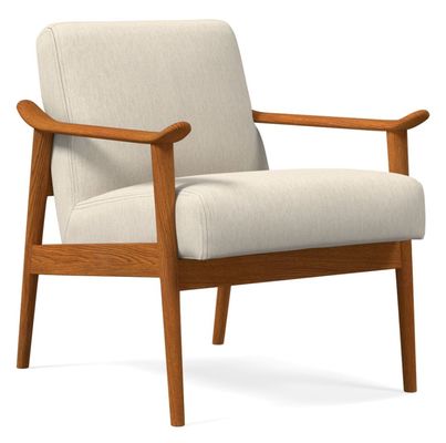 マシッドウッド リレージャーラウンジ 木製ソファチェア W67*D79*H78 CM
