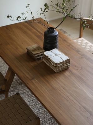 一般 家具 現代の固木食卓 ダイニングルームとキッチン用