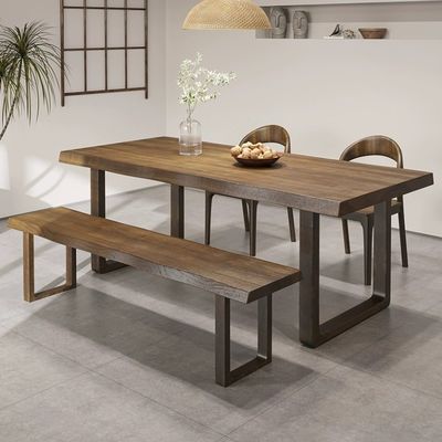 日本式 豪華席 ダイニング 部屋 家具 テーブル 立方型 固木 ダイニング テーブル セット 折りたたみ ヴィラ ヴィラ
