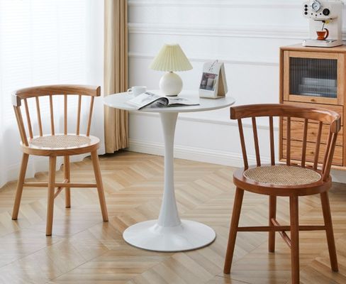 ダイニングルーム 家具 モダン ノルディック スタイル カバー ルーム ラタン 木製 裏椅子 ニトロラック 仕上げ