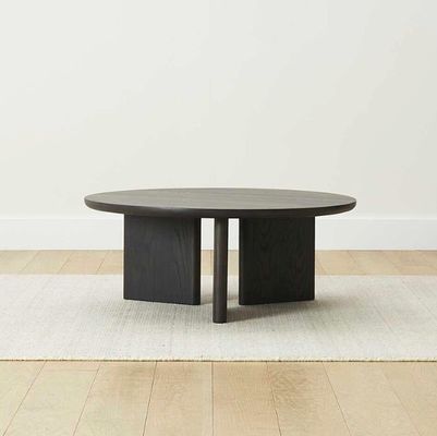 モダン・デザイナー・センター 家具用コーヒーテーブル パインウッド・フレームとイタリア・ナチュラルストーン