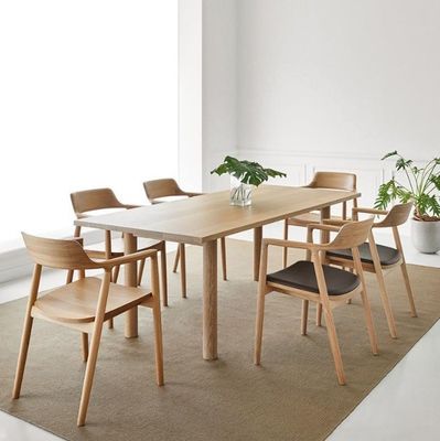 ベトナムの家具 客がデザインした 堅固なコーヒーテーブルと現代的なデザインの 固木食卓セット