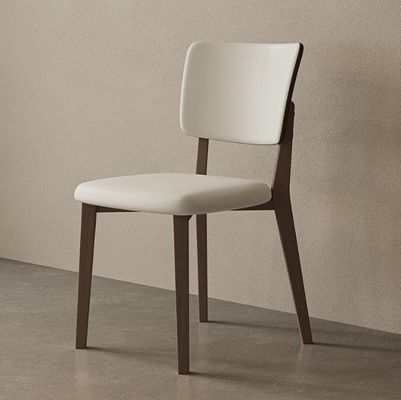 ホテルのダイニングチェア W47*D48*H86CM モーデン ノルディック PU レザー 木製チェア ダイニングルーム家具 ポリステル