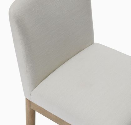 現代 家具 カフェ 布 敷き布団 頑丈な 木製 ダイニング チェア 頑丈な 構造