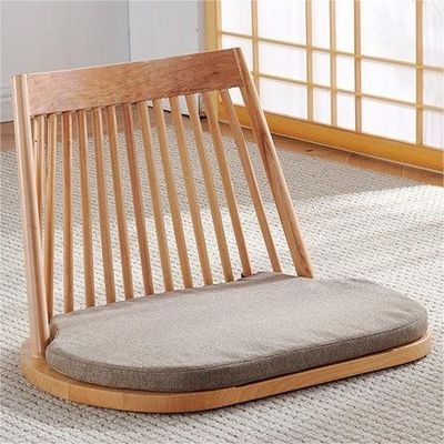 固木製食卓椅子と自然床の座席と近代的なタタミシートバックデザイン