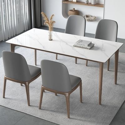 ダイニングルーム 家具 木製 ダイニング テーブル セット マルブル エフェクト カバー 素材
