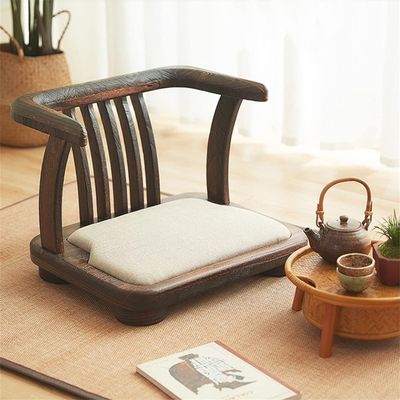 固木床椅子 日立タタミ 床椅子 茶椅子