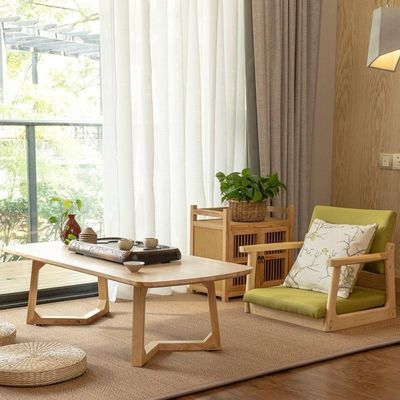 現代の固木 サイド カフェテーブル 家具 ニトロラックで完成 リビングルーム 家具 北欧様式