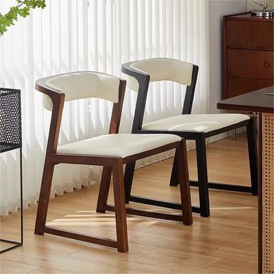 レストランのためのカスタマイズ可能なゴム木製ダイニングチェア