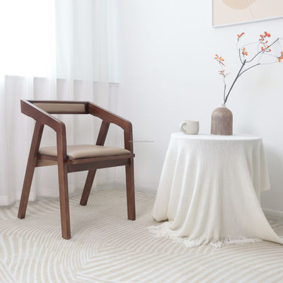 NO 折りたたみ 現代の食堂 木製椅子 固形木製椅子 自然色のレストラン用