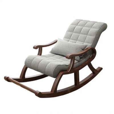 快適な木製家具 リラックスとバランスをとるための怠け者リクライナーラウンジチェア リレーザーチェアスタイル リビングルーム