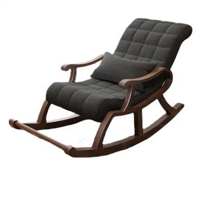 快適な木製家具 リラックスとバランスをとるための怠け者リクライナーラウンジチェア リレーザーチェアスタイル リビングルーム