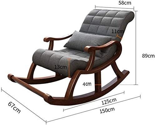 快適な木製家具 リラックスとバランスをとるための怠け者リクライナーラウンジチェア リレーザーチェアスタイル リビングルーム