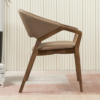 モダンダイニングルームチェア ノルディックスタイル レストラン用 マシッドウッドチェア W58*D61*H80CM 郵便包装 Y