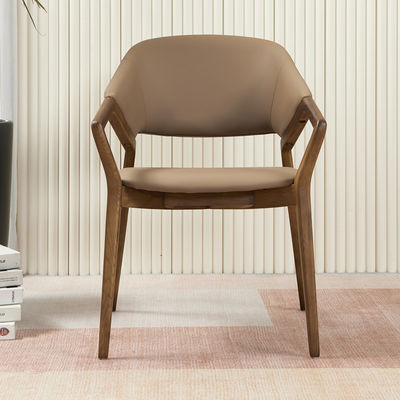 モダンダイニングルームチェア ノルディックスタイル レストラン用 マシッドウッドチェア W58*D61*H80CM 郵便包装 Y