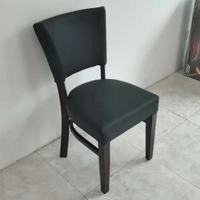 OEM 木製食卓椅子の木製の脚 北欧製の布 PU革 ホテル・レストラン・宴会 イベントと調整可能なデザイン