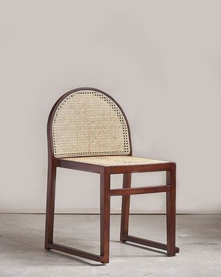 家庭 家具 自然 固木 高級 ラタン ダイニング チェア モダン レストラン