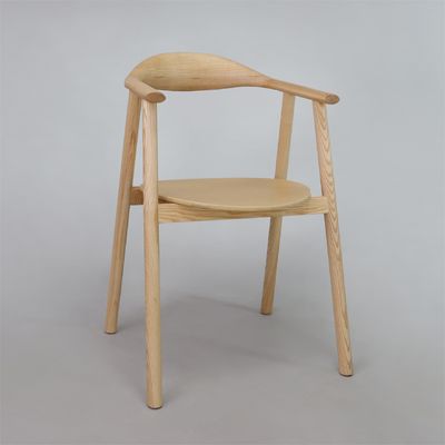 高級 モダン ノルディック マシッド 灰 木 ダイニング 椅子 ダイニング 部屋 W55*D47.5*H74.5cm OEM サービス 受け入れ