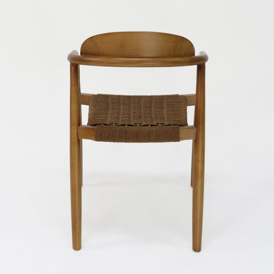 W55*D54*H76CM モダンデザイン 家具 手織りコード マシッドウッド 食卓