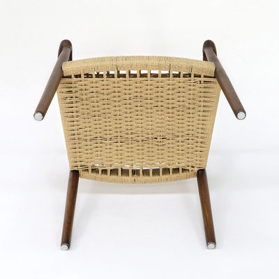 レストラン用 固木食卓 手織りコードアッシュ/ゴム木枠 シンプルさ 家具