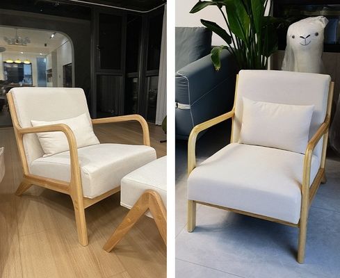 一般 家具 現代 ノルディック 豪華 リビング チェア マシッド 木 休憩 ソファ リビング チェア