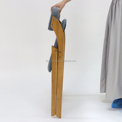 ヴィンテージ 木製 クラシック 家具 折りたたむ 固木 ダイニング 椅子 ウォールナッツ/自然/黒