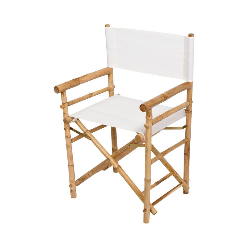 屋外家具 庭園パーティー ホテルチェア W57.9*D46*H89 CM 木製 バンブー 折りたたみ椅子 大人用 木製 リレーヤー