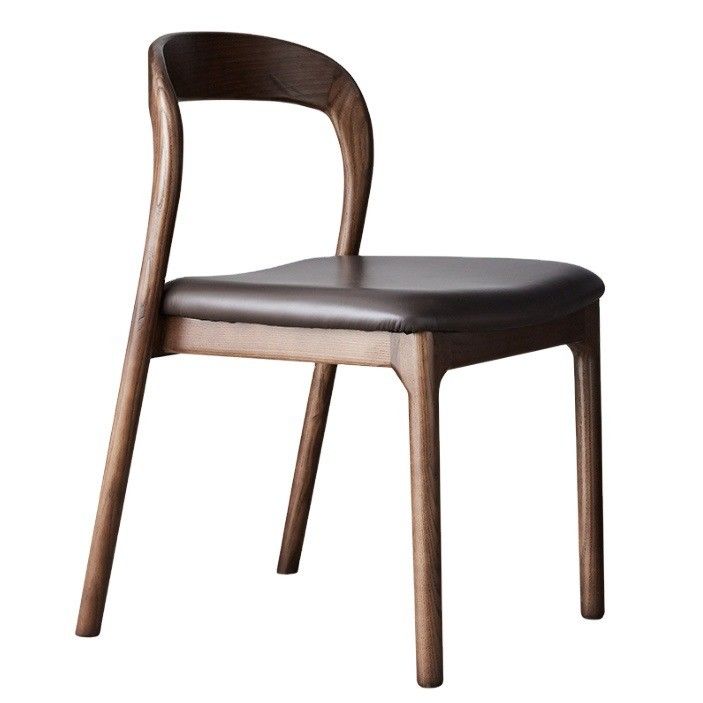 モダン ノルディック 固木 舗装 レストラン 椅子 ダイニング 椅子 W48.5cm*D55.2cm*H77cm サイズ