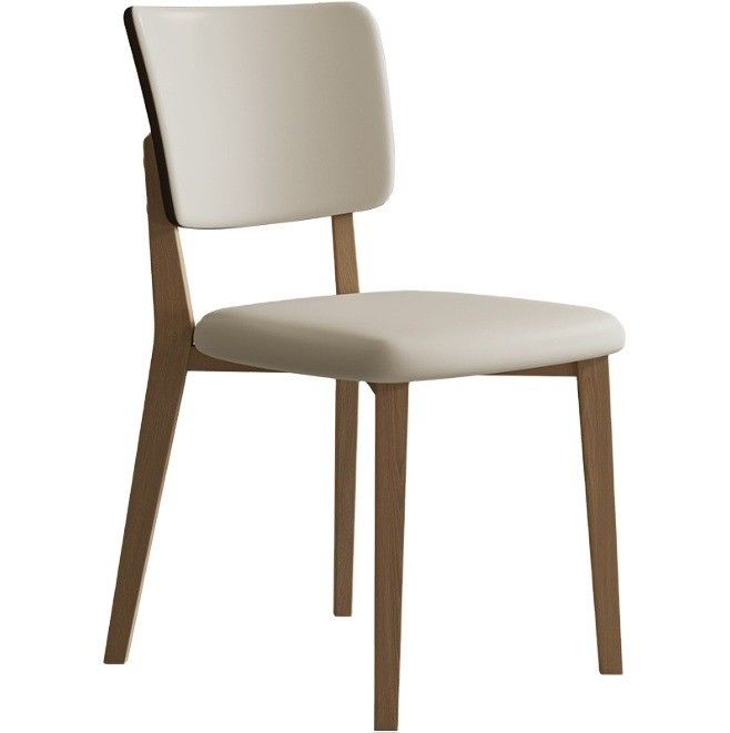 ホテルのダイニングチェア W47*D48*H86CM モーデン ノルディック PU レザー 木製チェア ダイニングルーム家具 ポリステル