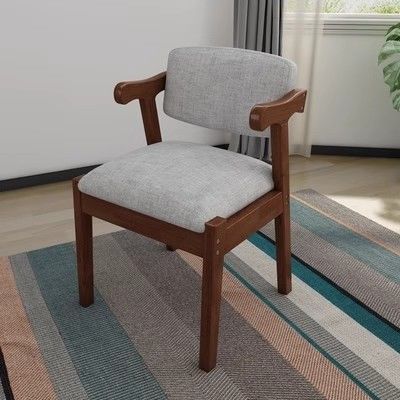 現代固木PU革 レストランチェア 一般家具内のサンプルダイニングルーム