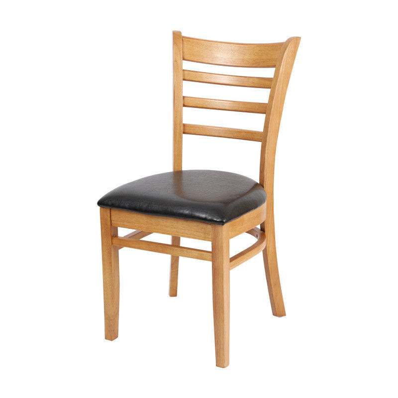 ノルディックスタイルのホテル・レストラン用 腕のない茶色/ナッツ/天然木製食堂椅子 W39*D42*H75CM